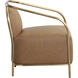 Cicero Milliken Cognac Lounge Chair